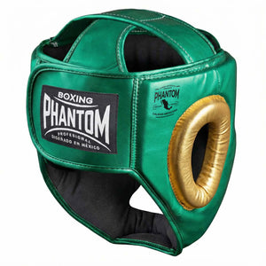 Kopfschutz MEXICO Full Face - Grün/Gold