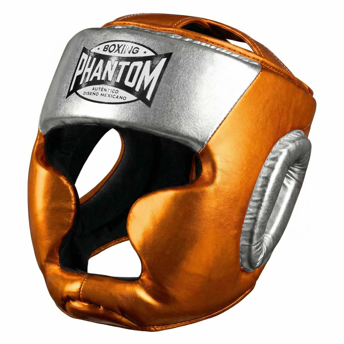 Kopfschutz MEXICO Full Face - Orange/Silber