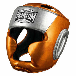 Kopfschutz MEXICO Full Face - Orange/Silber