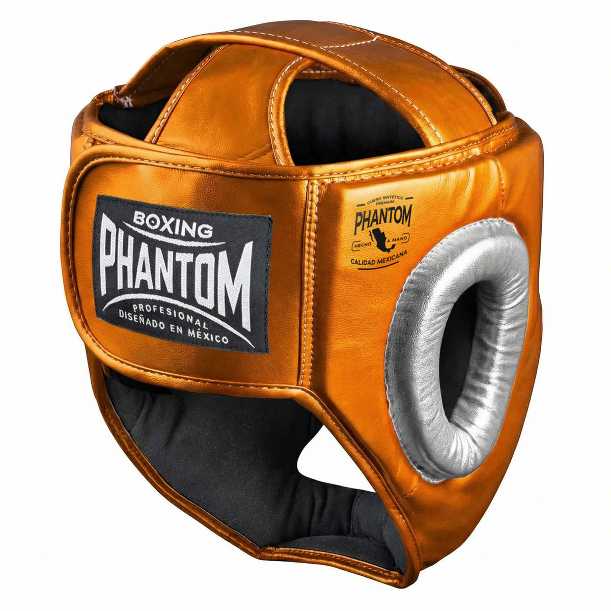 Kopfschutz MEXICO Full Face - Orange/Silber