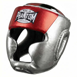 Kopfschutz MEXICO Full Face - Silber/Red