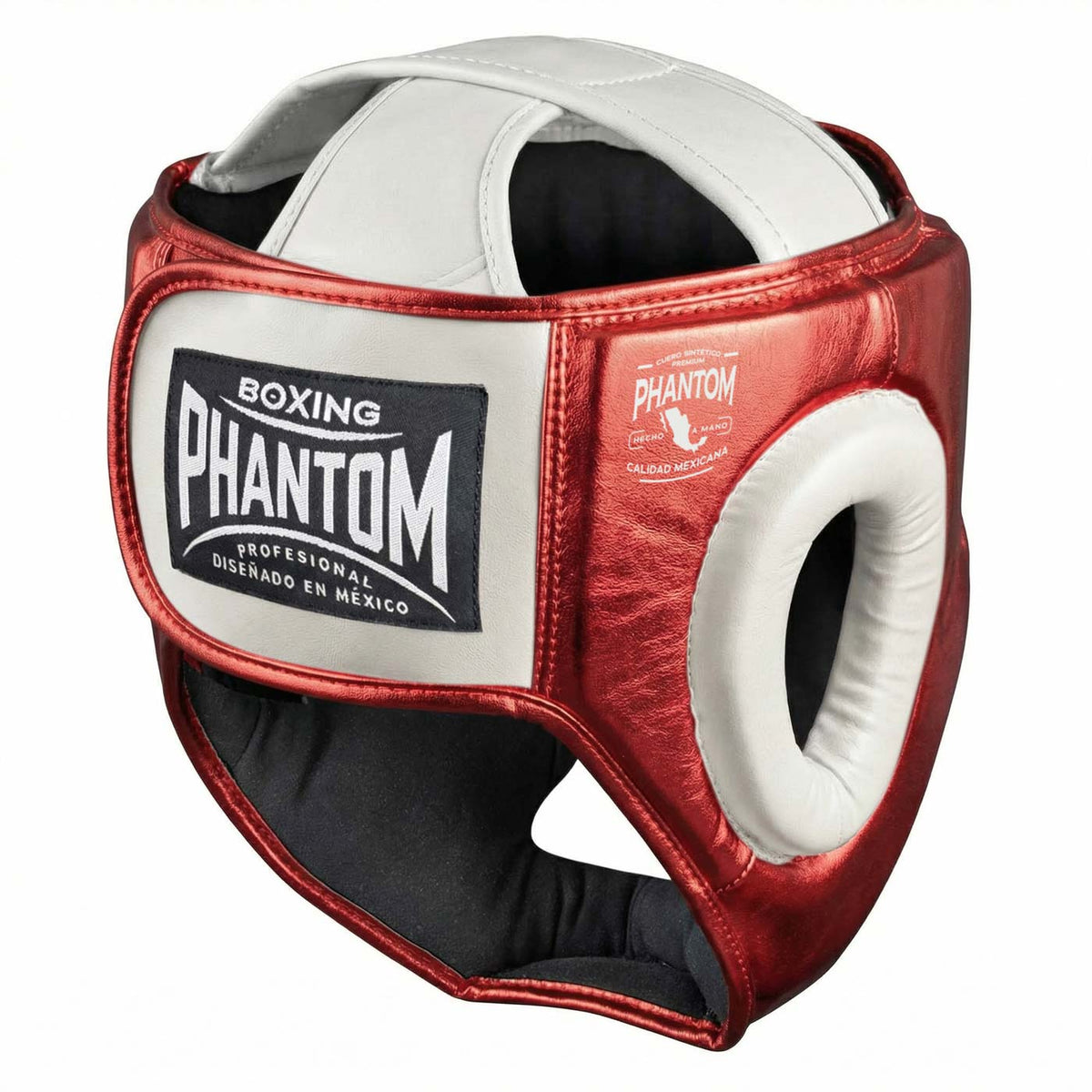 Kopfschutz MEXICO Full Face - Rot/Weiß