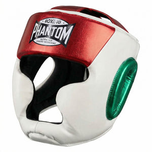 Kopfschutz MEXICO Full Face - Weiß/Grün/Rot