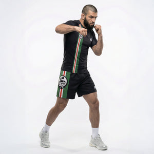 Rashguard Team Chechnya - Schwarz/Grün