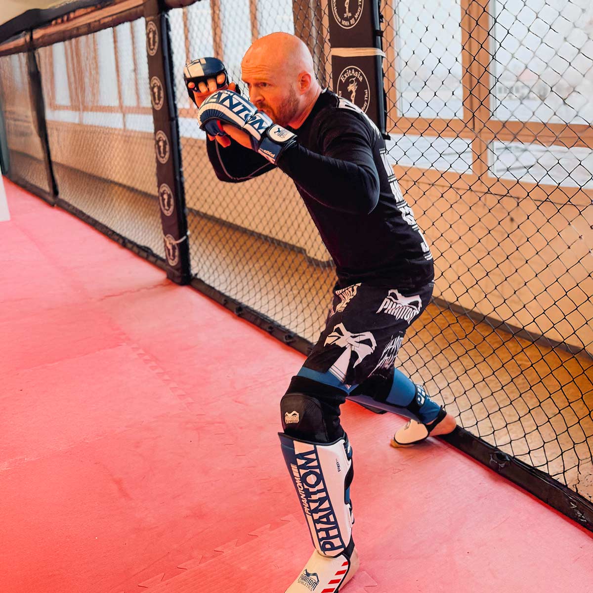 Schienbeinschutz APEX Striking - BLUE