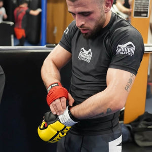 MMA Sparring Handschuhe APEX - Neon Gelb