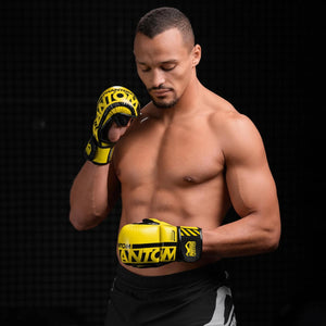 MMA Sparring Handschuhe APEX - Neon Gelb