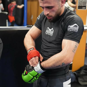 MMA Sparring Handschuhe APEX - Neon Grün