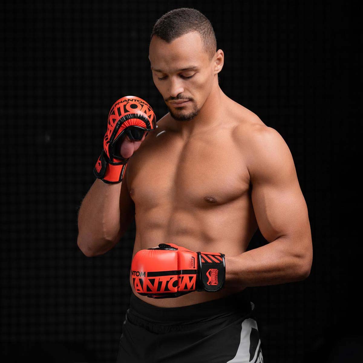 MMA Sparring Handschuhe APEX - Neon Rot