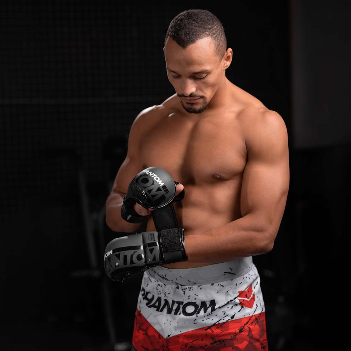 MMA Sparring Handschuhe APEX - Grau