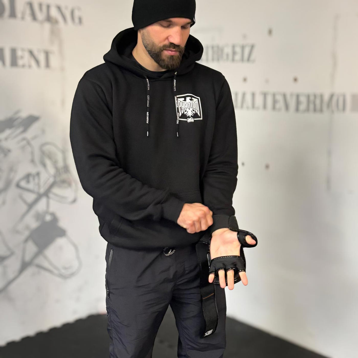 Hoodie Germany - Schwarz