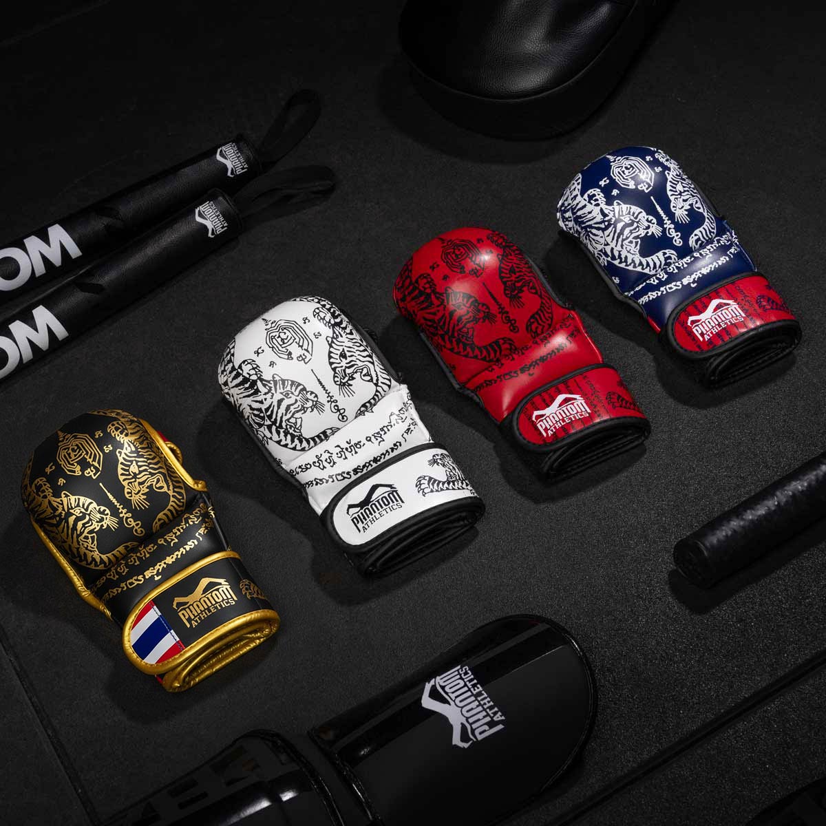 Sparring Handschuhe Muay Thai - Limited Black Edition