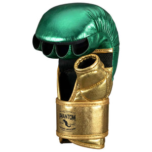 MMA Sparring Handschuhe MEXICO - Grün/Gold