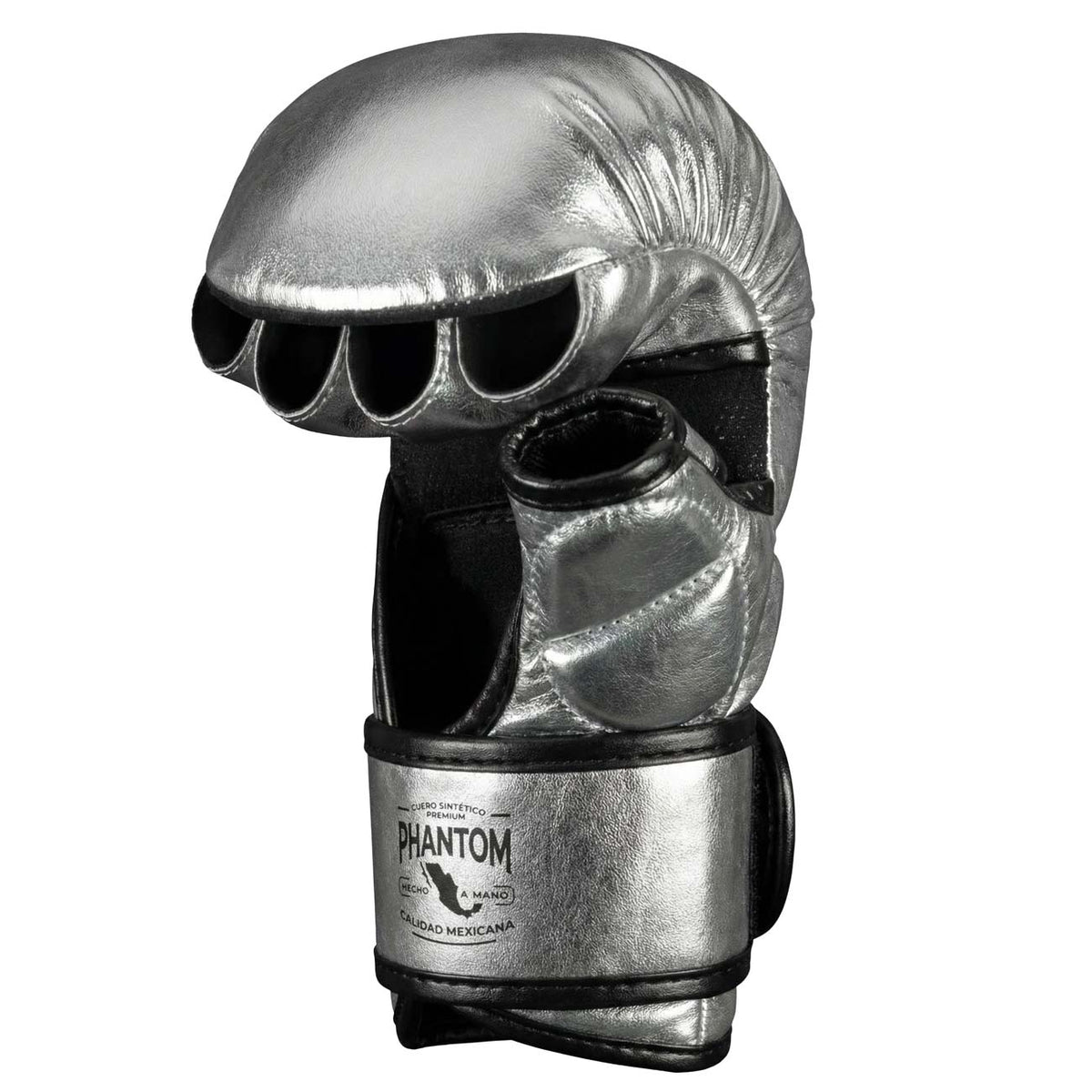 MMA Sparring Handschuhe MEXICO - Silber/Schwarz