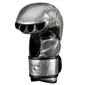 MMA Sparring Handschuhe MEXICO - Silber/Schwarz