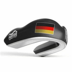 ELITE Germany Mouthguard – thermoformbarer Kampfsport‑Mundschutz mit „Extreme Impact“-Technologie für starke Schlagdämpfung und sicheren Sitz bei Training und Wettkampf von Phantom Athletics.