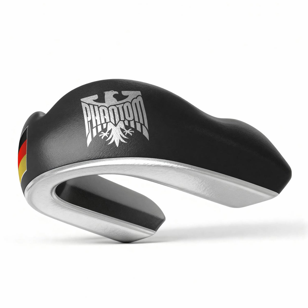 Phantom Athletics ELITE Germany Mundschutz – hochwertiger Zahnschutz mit Deutschland‑Design für Boxen, MMA oder Kickboxen, schützt zuverlässig Zähne und Kiefer bei harten Treffern oder Sparring.
