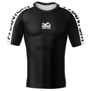 Rashguard EVO Apex - Kurzarm - Schwarz/Grau