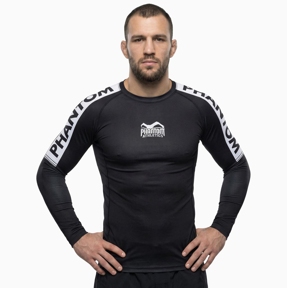 Phantom Athletics Rashguard Apex Langarm für Kampfsport. Ideal für BJJ, MMA, Grappling und Muay Thai.