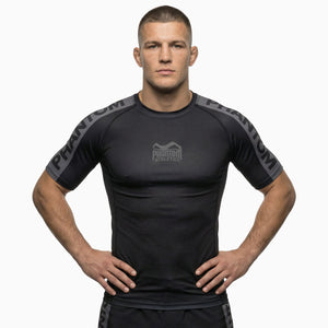 Rashguard EVO Apex - Kurzarm - Schwarz/Grau
