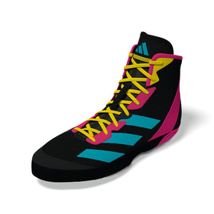 Die Adidas Adizero Ringerschuhe in Schwarz/Pink sind die ideale Wahl für Kampfsportler, die Wert auf Qualität und Performance legen. Mit ihrer leichten Bauweise und griffiger Sohle unterstützen sie dich bei schnellen Bewegungen und Richtungswechseln auf der Matte.