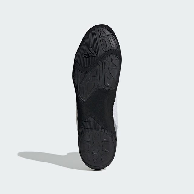 Robuste und flexible Wrestling-Schuhe von Adidas Adizero für intensives Training im Bereich Grappling, MMA und Jiu-Jitsu.