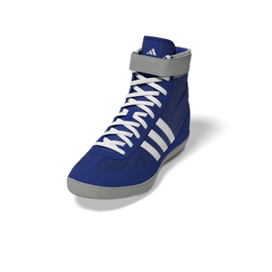 Moderne Kampfsportschuhe von Adidas, die durch Komfort und Stabilität überzeugen – perfekt für Wrestling, MMA und Grappling.