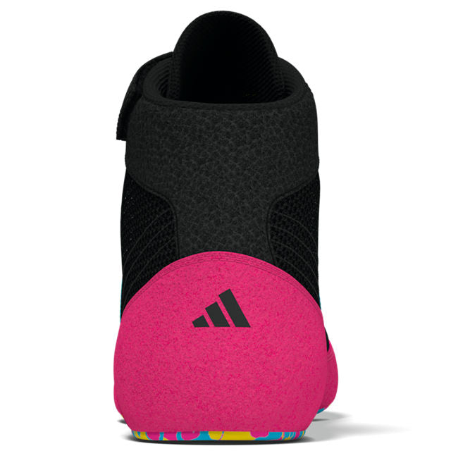 adidas Havoc Kampfsportschuhe in Schwarz/Pink – entwickelt für Stabilität und Dynamik bei Takedowns und Technikdrills.