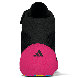adidas Havoc Kampfsportschuhe in Schwarz/Pink – entwickelt für Stabilität und Dynamik bei Takedowns und Technikdrills.