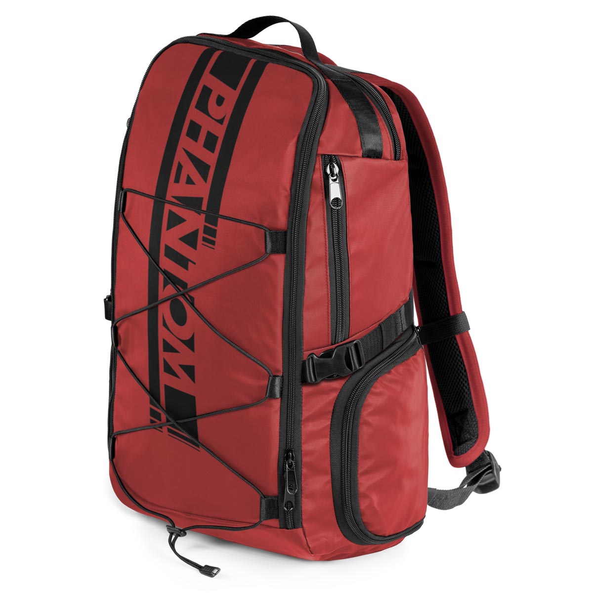 Zaino Zavorrato Per Pesi - Borsa Trasporto Dischi Palestra, Diametro 41 Cm, Spessore 12 Cm, Spallacci Regolabili, Nero