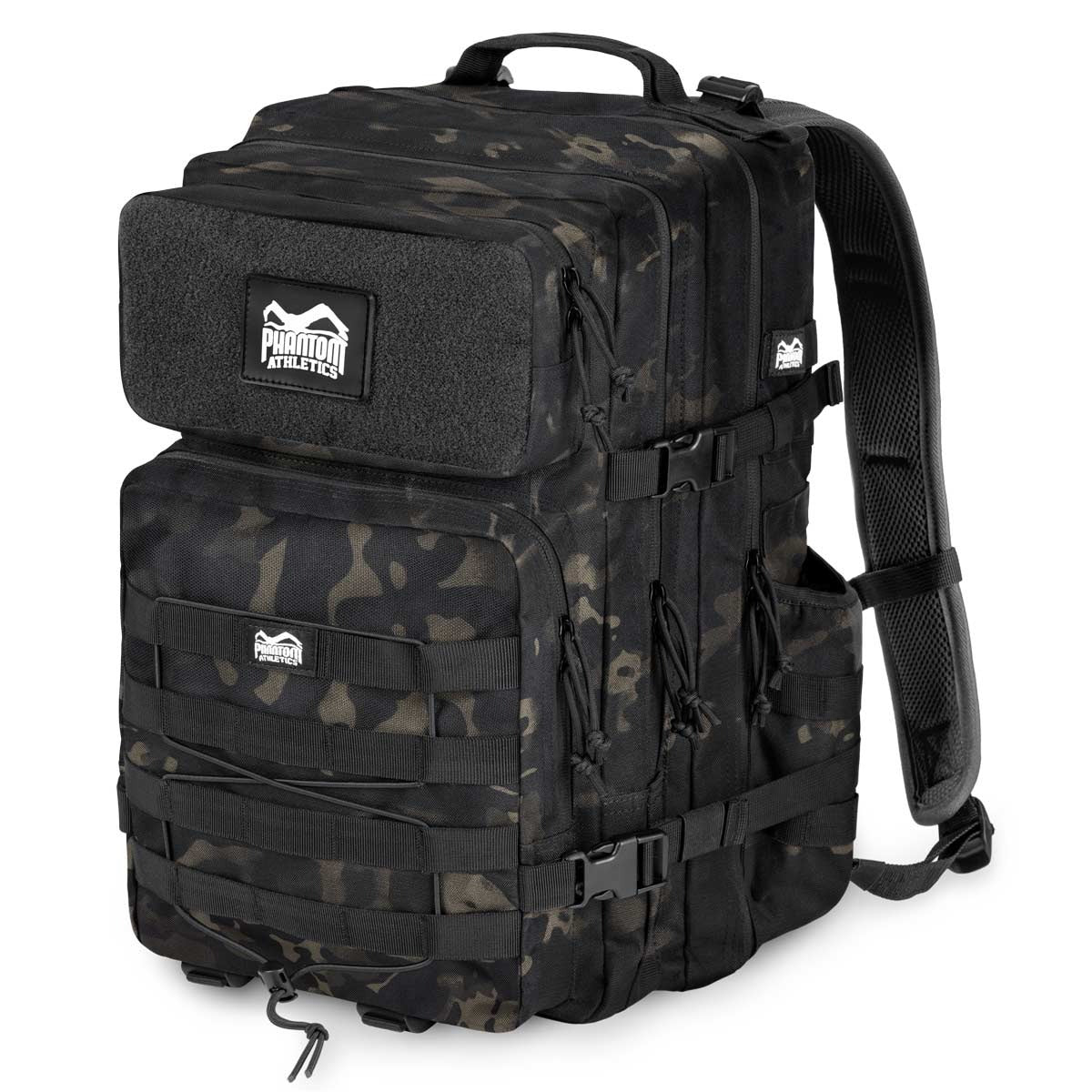 Funktionaler Delta Army Rucksack von Phantom Athletics – für alle Kampfsportarten geeignet, vom Boxen bis zum Grappling. Stabil und langlebig gebaut.
