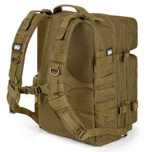 Trainierst du MMA, Boxen oder Muay Thai? Dann ist der Phantom Athletics Rucksack „Delta Army“ dein perfekter Trainingsbegleiter. Sein MOLLE-System bietet zusätzliche Flexibilität und Erweiterungsmöglichkeiten für dein Equipment.