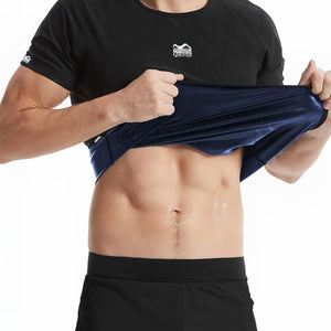 Das Sauna Shirt Nomax von Phantom Athletics hilft Athleten, Gewicht zu verlieren und Wassergewicht zu reduzieren, um das Gewichtmachen zu unterstützen. Ideal für Kämpfer in Ringen und Thaiboxen, die intensiv schwitzen müssen.