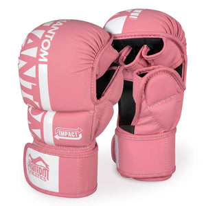 Die Phantom Athletics MMA Sparring Handschuhe APEX Bubblegum bieten mit ihrer dicken High-Tech-Polsterung zuverlässigen Schutz bei intensiven Trainingseinheiten. Die pinken Kampfsporthandschuhe eignen sich ideal für MMA, Sparring, Striking, Grappling und Techniktraining.
