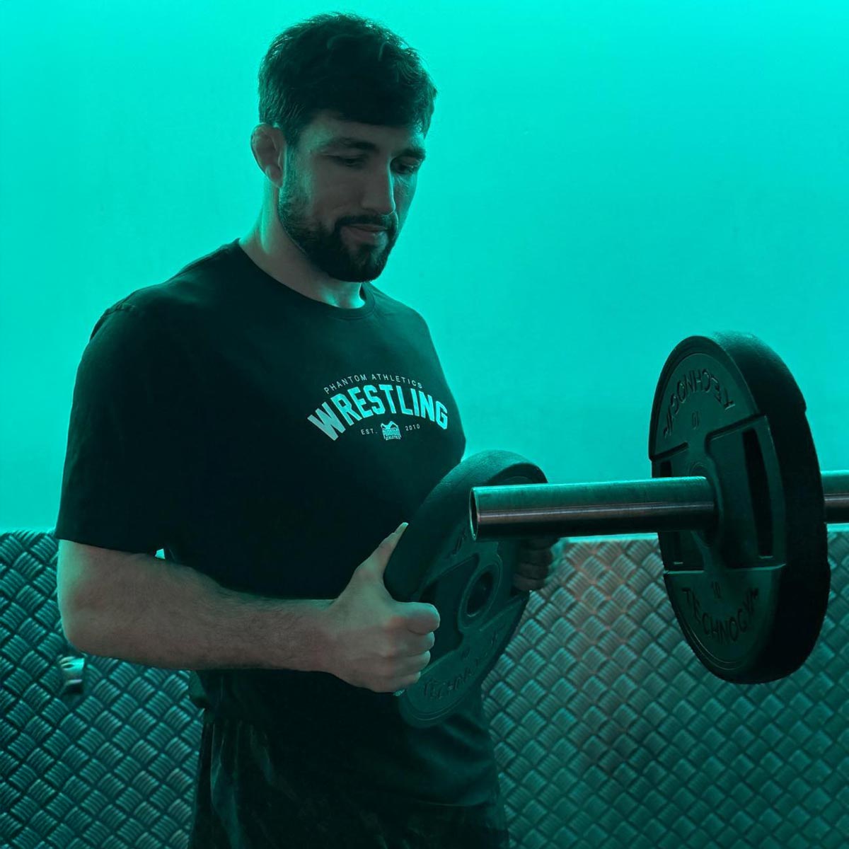 T-Shirt Wrestling - Schwarz