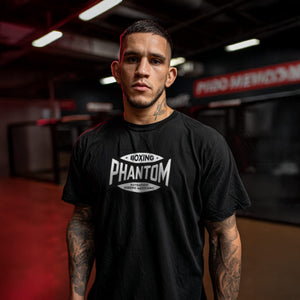 Phantom Athletics T-Shirt mit kraftvollem Mexiko-Motiv in Schwarz – für echte Fighter, die ihre Leidenschaft zeigen wollen. Robustes Material, das selbst intensiven Kampfsporteinheiten standhält.