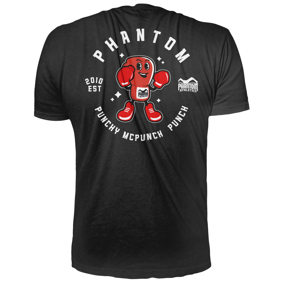 Das Phantom Athletics Kids T-Shirt Punchy in Schwarz bietet jungen Sportlern eine bequeme Passform und ist ideal für Kampfsport-Training und den Alltag. Das sportliche Design und die hochwertige Baumwollmischung sorgen für Komfort und Haltbarkeit.