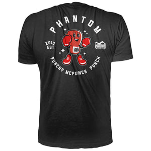 Das Phantom Athletics Kids T-Shirt Punchy in Schwarz bietet jungen Sportlern eine bequeme Passform und ist ideal für Kampfsport-Training und den Alltag. Das sportliche Design und die hochwertige Baumwollmischung sorgen für Komfort und Haltbarkeit.