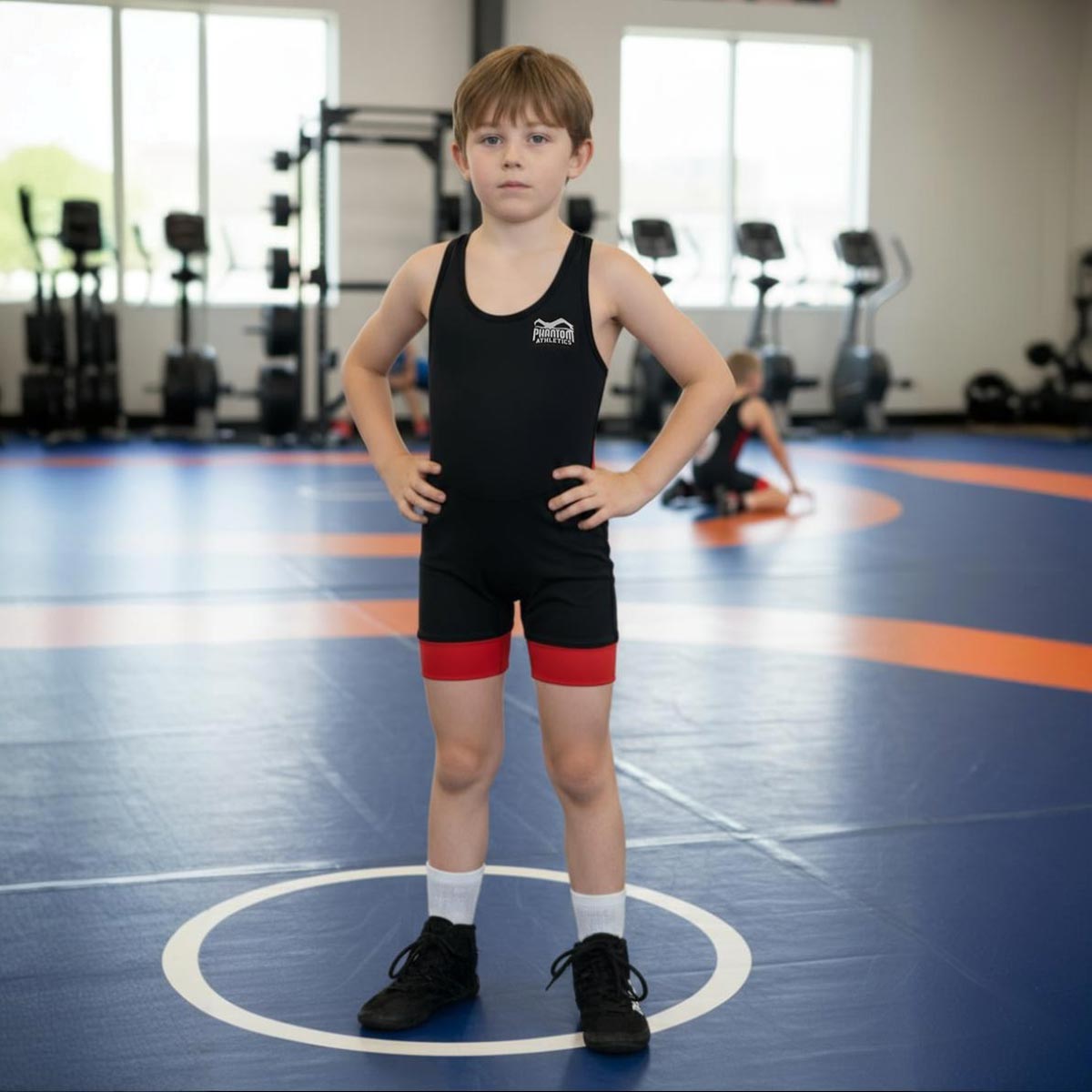 Phantom Athletics Kinder-Ringertrikot Set Storm – robustes Material und nahtlose Verarbeitung für hohe Strapazierfähigkeit bei intensiven Trainingseinheiten.