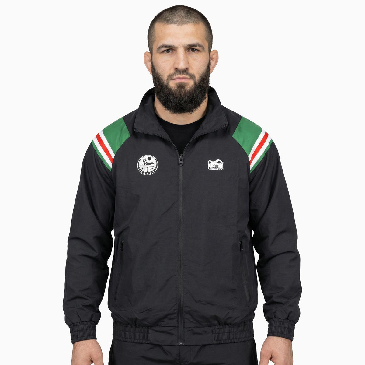Trainingsjacke DMC - Team Chechnya - Schwarz/Grün