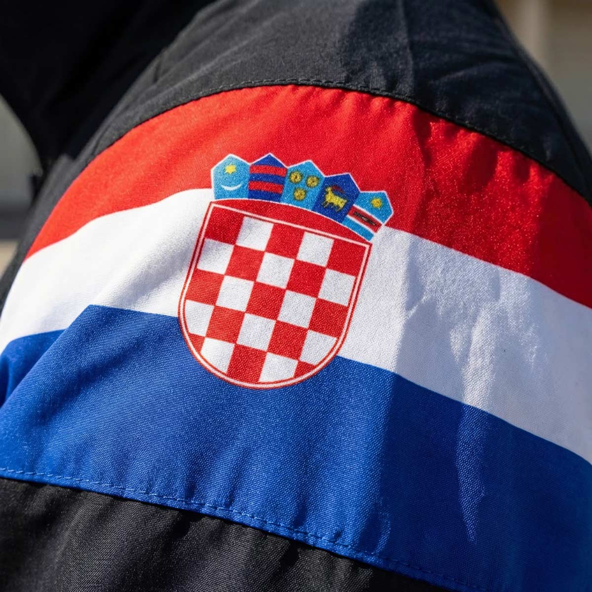 Trainingsjacke DMC - Team Croatia - Schwarz