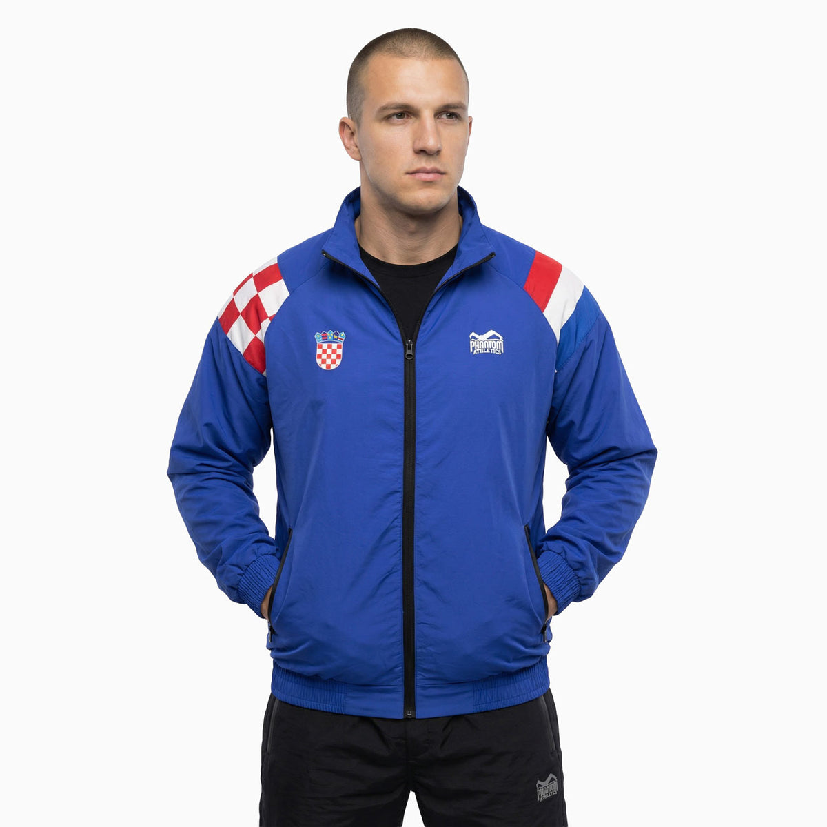 Trainingsjacke DMC - Team Croatia - Blau