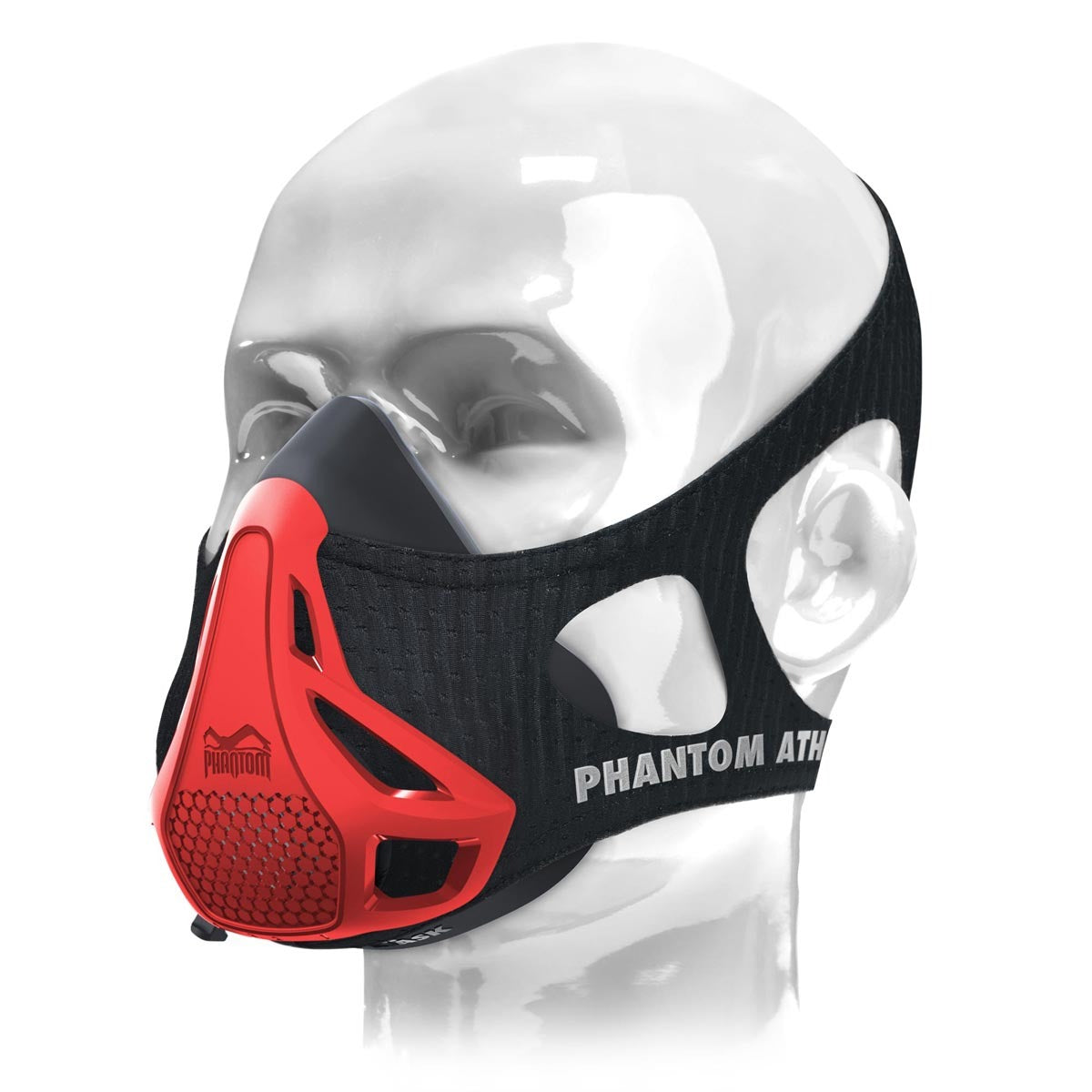 maske rennrad Die original Phantom Trainingsmaske - Schwarz
