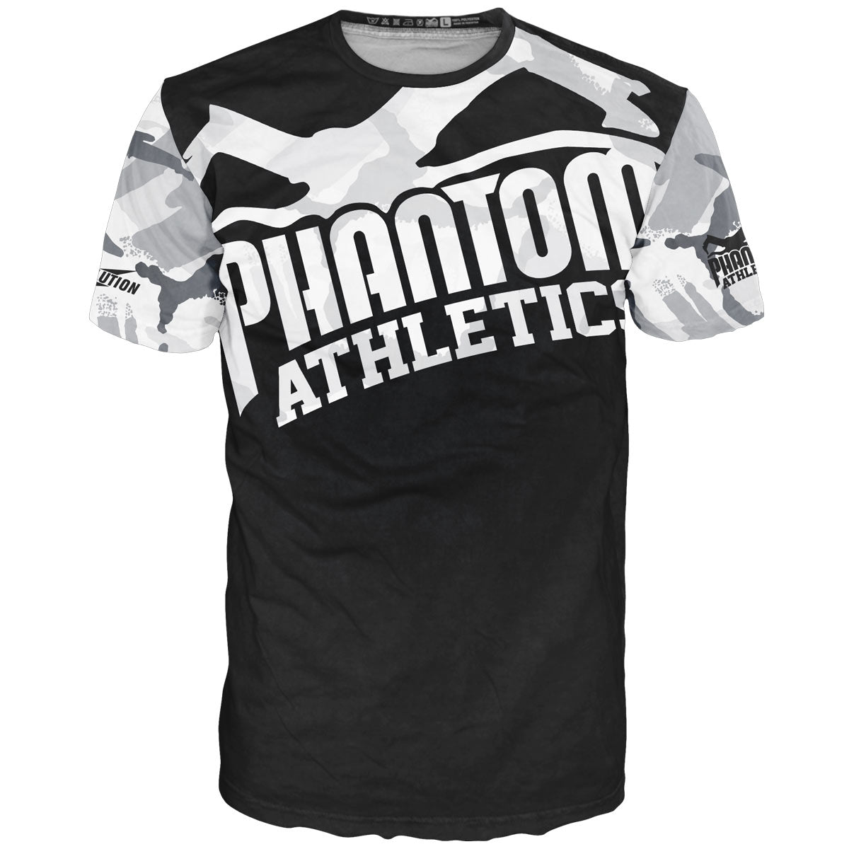 Phantom Kampfsport EVO majica za trening u zimskom/urbanom camo izgledu. Prozračna majica za trening za MMA, Muay Thai, BJJ i kickboxing.