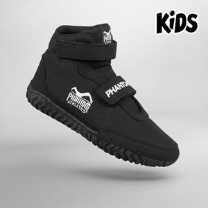 Phantom Athletics Kinder Ringerschuhe ROOKIE mit Klettverschluss – rutschfester Halt beim Wrestling-Training.
