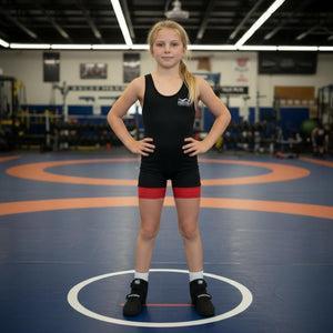 Phantom Athletics ROOKIE Kinder-Ringerschuhe mit Klettverschluss – ideal für Turniere, Training, Ringen & Grappling.