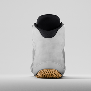 Phantom Athletics Tactic Grau Ringerschuhe speziell für Grappling und Ringen entwickelt. Mit einem minimalistischen grauen Design und hochwertiger Verarbeitung für besten Tragekomfort.