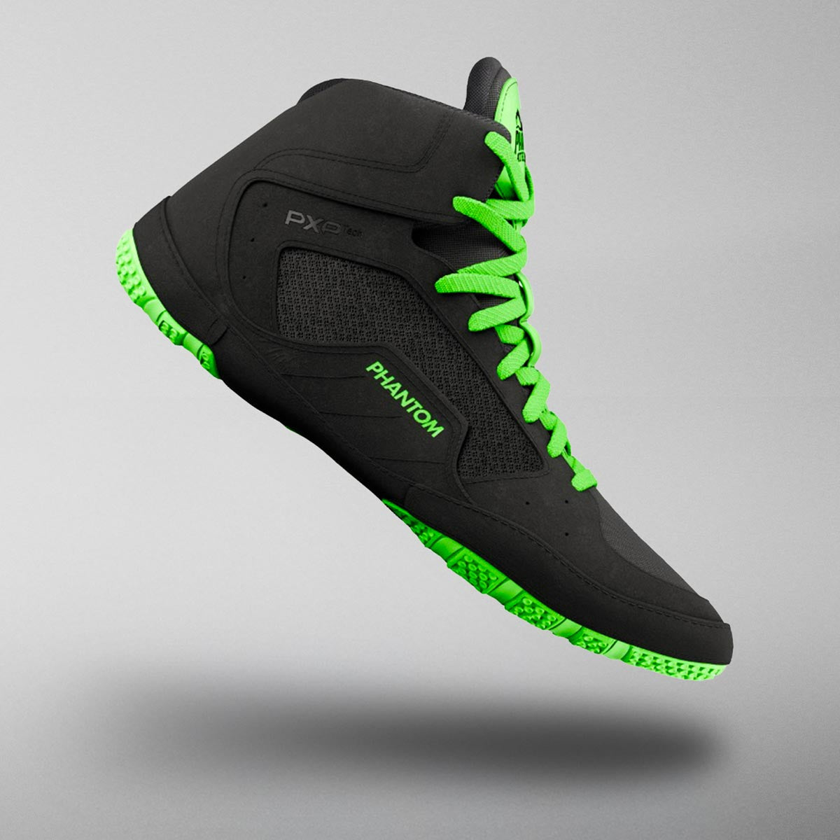 Die Kids Wrestling Shoes Tactic Gray von Phantom Athletics bieten sicheren Grip und Beweglichkeit auf der Matte. Ideal für junge Ringer und Grappler im Training und Wettkampf.