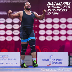 DRB Ringer Jello Krahmer gewinnt die Bronze Medaille bei der EM 2025 mit den Phantom Ringerschuhen!