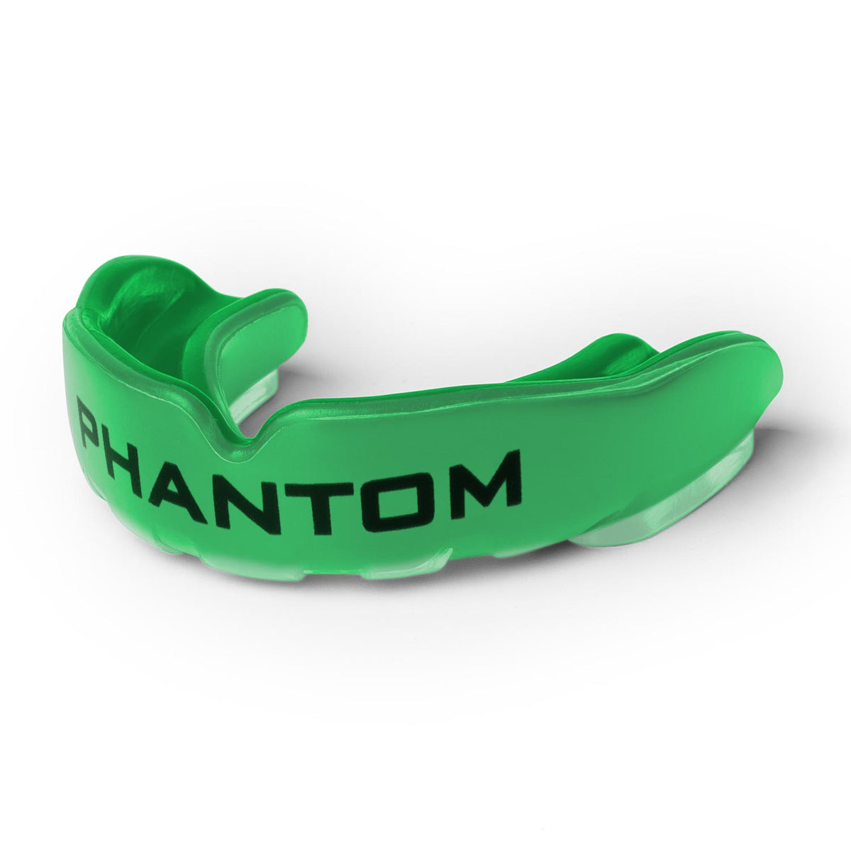 Protège-dents Phantom APEX Blanc - Boil & Bite Double Couche Pour Boxe, MMA, Muay Thai Et Sports De Combat Adultes